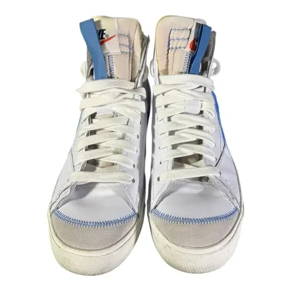 Nike Blazer Mid ’77 Jumbo White University Blue Men’s Size 15 Sneakers - Picture 4 of 10